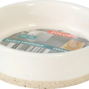Gamelle céramique Olaria beige, 2 tailles – Zolux