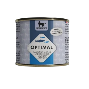 William’s Optimal Chat, saumon/hareng, 190g – William&rsquo;s Bubimex