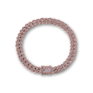 Collier chien à strass rose Twinkle