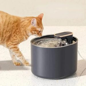 Fontaine à eau chat 3L – Eau fraîche et filtré