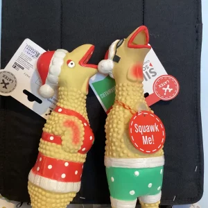 Jouet Henrietta Et Earl En Latex Pour Chien Noël