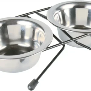 Set de gamelles en acier – Trixie