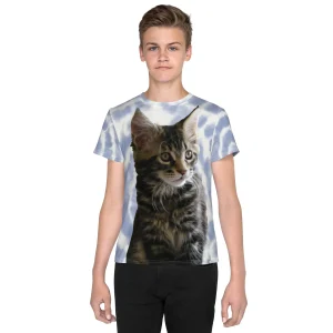 T-shirt adolescent Bébé Maine Coon