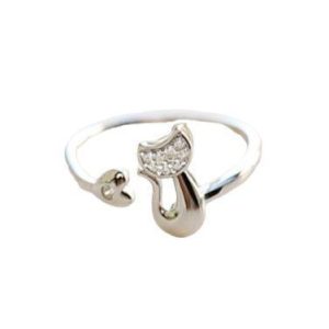 Bague chat fantaisie