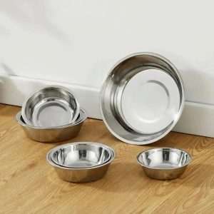 Bol en inox pour chat – Résistant et hygiénique
