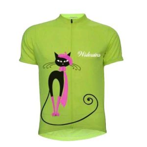 Maillot velo chatte classe pour femme