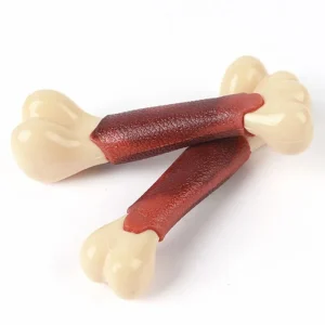 Jouet effet os pour chien