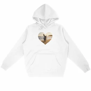 Sweat-shirt "Cœur Maine Coon" Bio & Recyclé