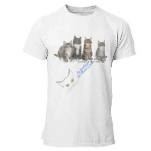 T-shirt 4 Chatons Maine Coon Homme