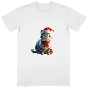T-shirt Chat Noel
