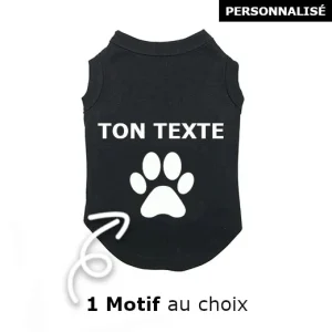 T-shirt pour Chien Personnalisé