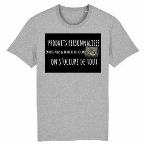 T-shirt unisexe personnalisable